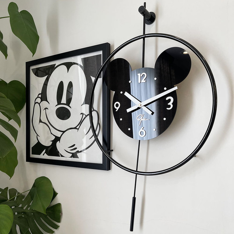 ساعت دیواری اِلِنسی مدل Mickey Mouse