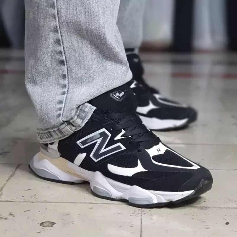 کفش مردانه اسپرت نیوبالانس 9060 مشکی سفید
