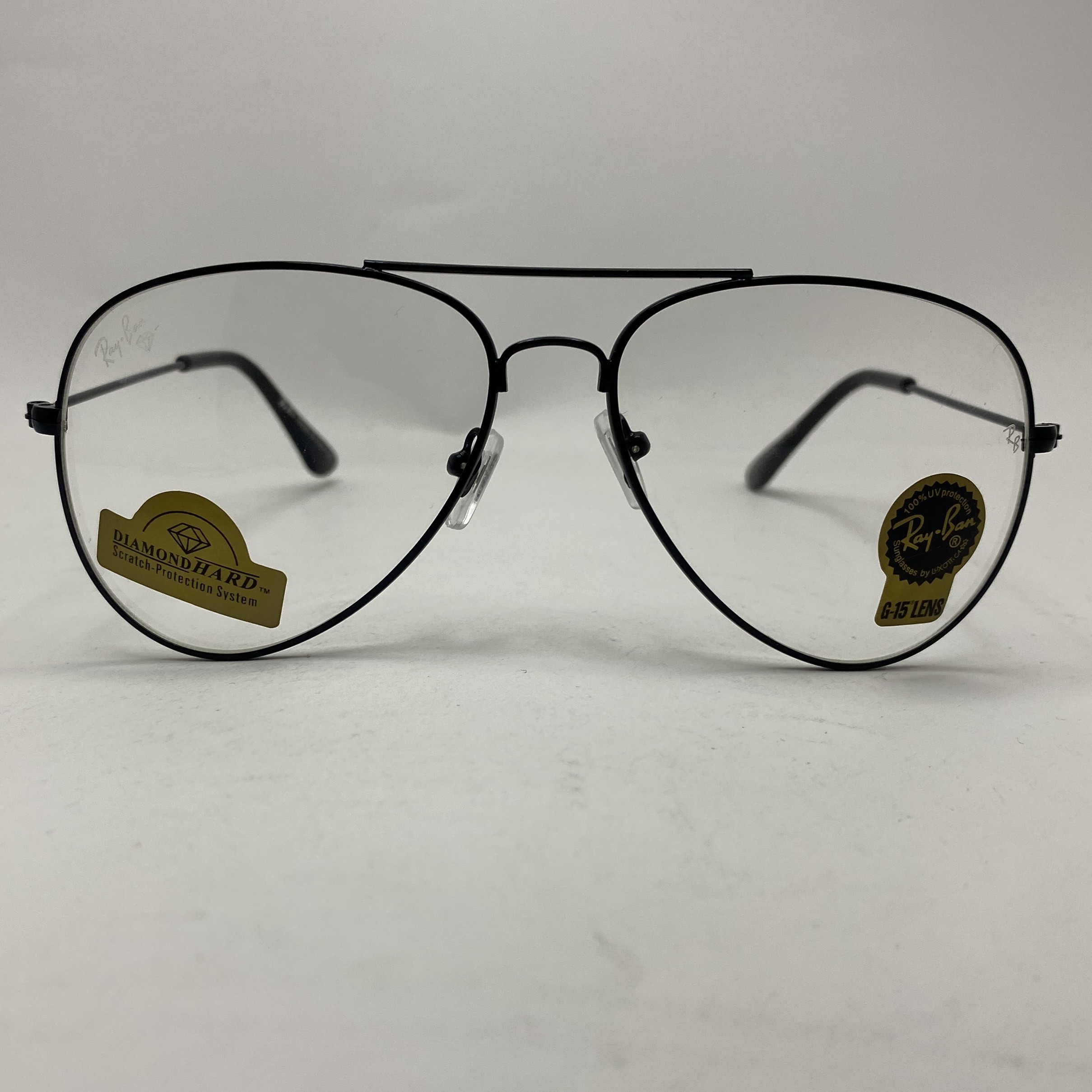 فریم عینک خلبانی ریبن مشکی سایز 3026 (بزرگ)