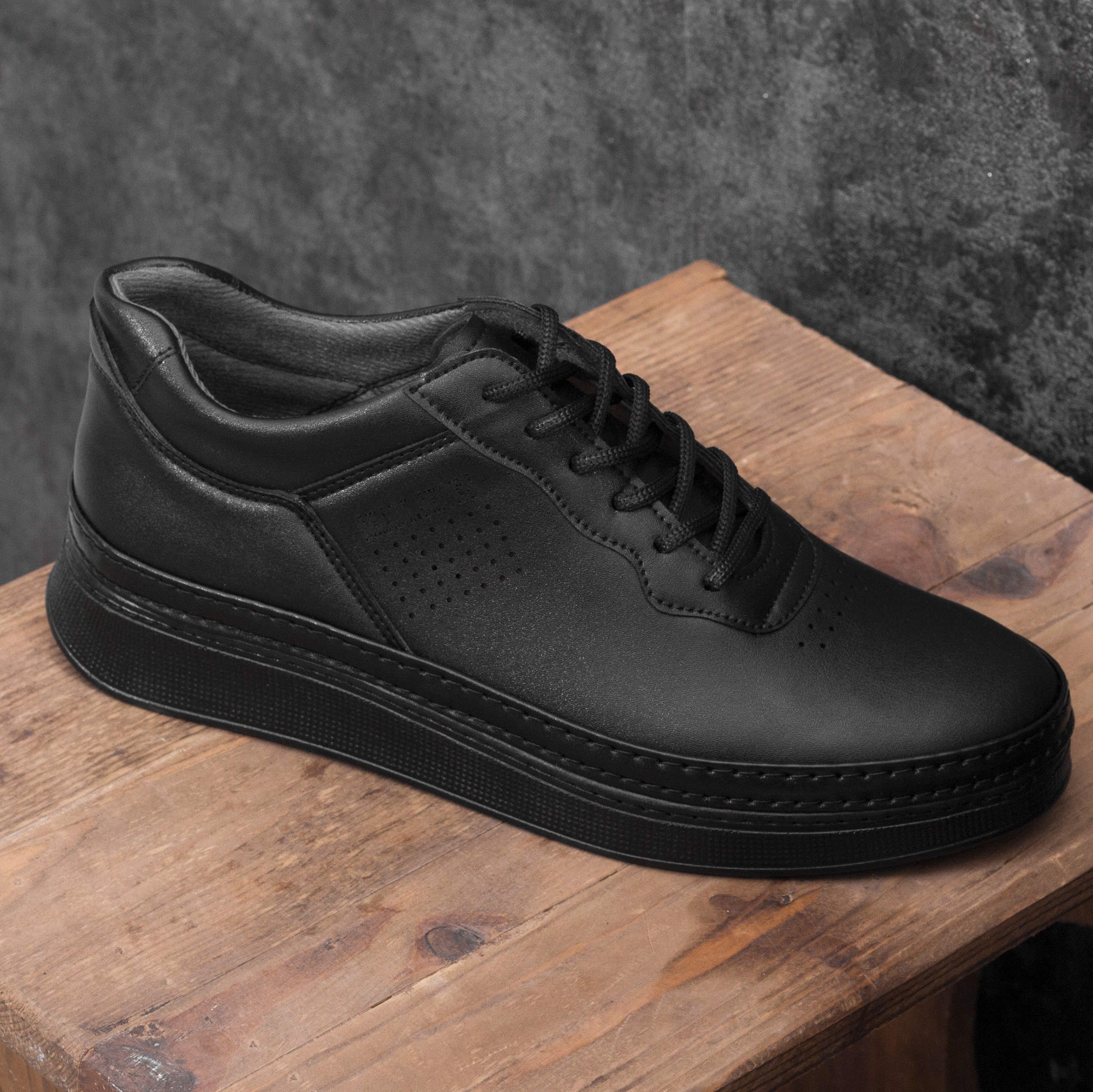 کفش اسپرت مردانه بندی مدل تابان رنگ مشکی پرفرووش