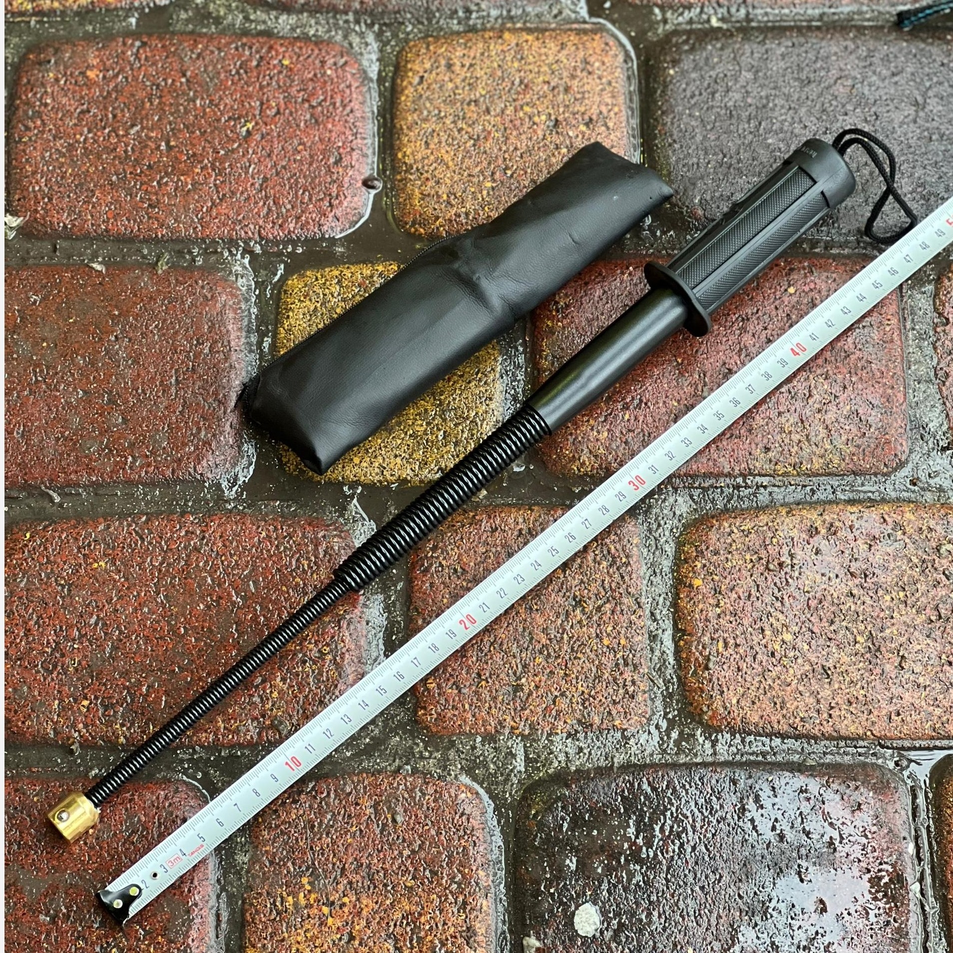 باتوم فنری اورجینال black baton کوهنوردی با کیف