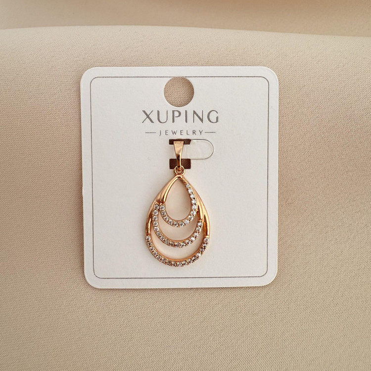 آویز گردنبند طرح اشک ژوپینگ مدل X001099729