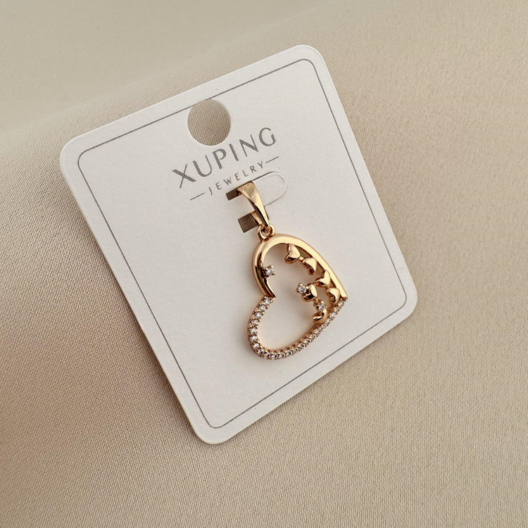 آویز گردنبند طرح قلب ژوپینگ مدل X001058403