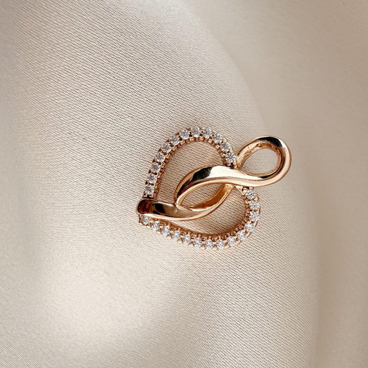 آویز گردنبند عشق ابدی ژوپینگ مدل X000725875