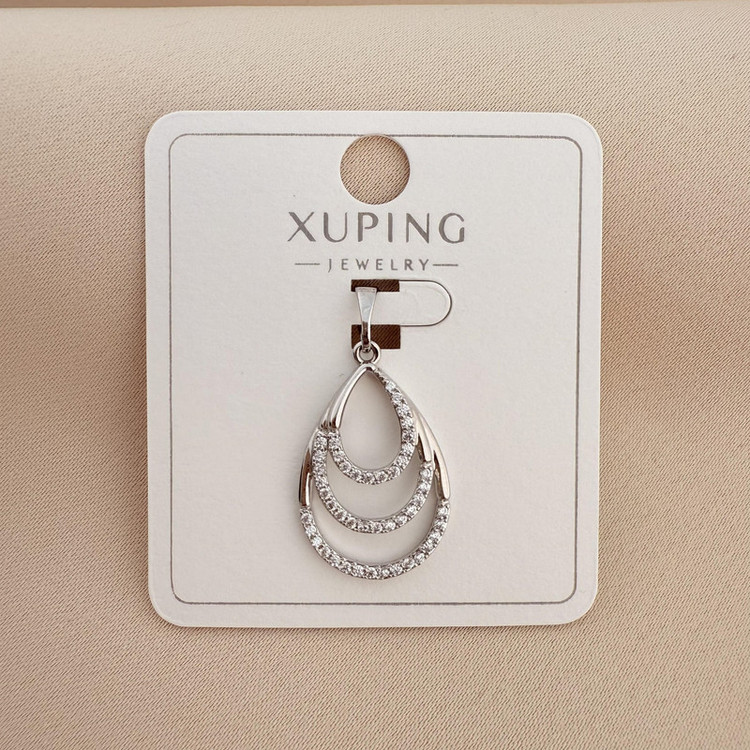 آویز گردنبند طرح اشک ژوپینگ مدل X001103963