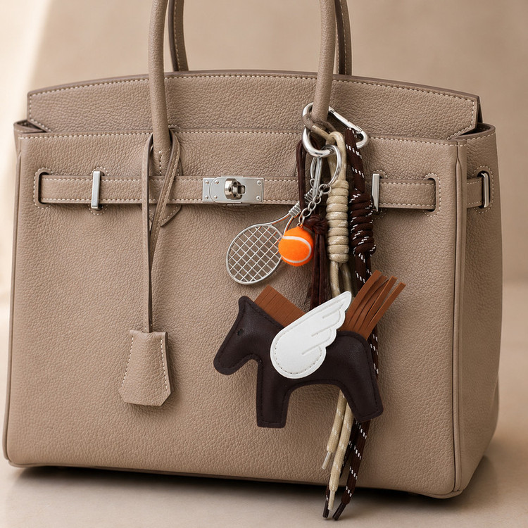 آویز کیف زنانه مدل راکت تنیس کد S2HH4